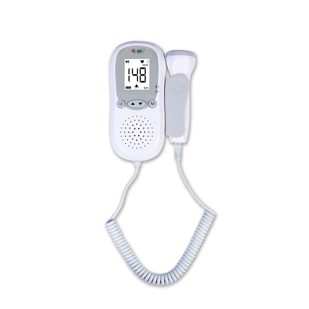 Digital Fetal Doppler Baby Heartbeat Monitor with LCD  Display EZ290 1