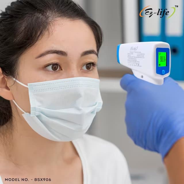 Non-Contact Infrared Thermometer - Fast Hygienic Forehead Scanning BSX 906 5