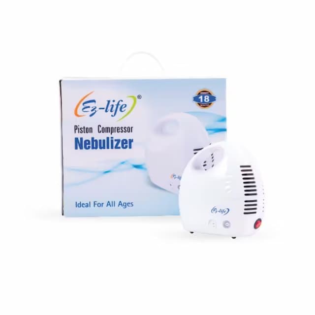 Compressor Nebulizer Machine - Full Kit with Masks and Filters-Quiet Portable EZ-NEB-1303 7