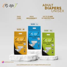 Ezlife Tape Style Adult Diapers thumbnail 1