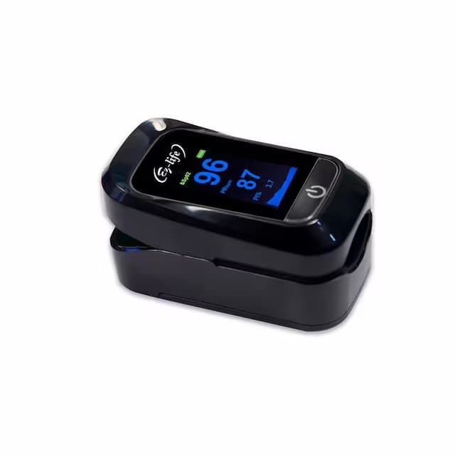 Fingertip Pulse Oximeter - SpO2 - PR Monitor - HD Display with Perfusion Index with Battery EZ 26P 4