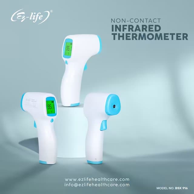 Non-Contact Infrared Thermometer - Fast Hygienic Forehead Scanning BSX 916 5