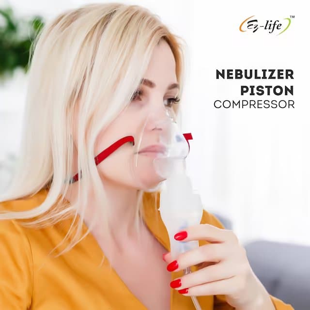 Nebulizer Machine - Quiet Compressor with Filters Adult and Child Masks EZ-NEB 101N 3