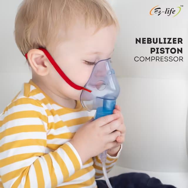 Nebulizer Machine - Quiet Compressor with Filters Adult and Child Masks EZ-NEB 101N 4