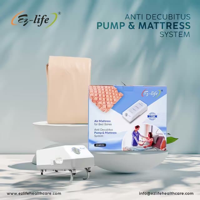 Anti Decubitus Air Bubble Mattress with Pump for Bedridden Patients Medical Grade EZ AIR-911 6