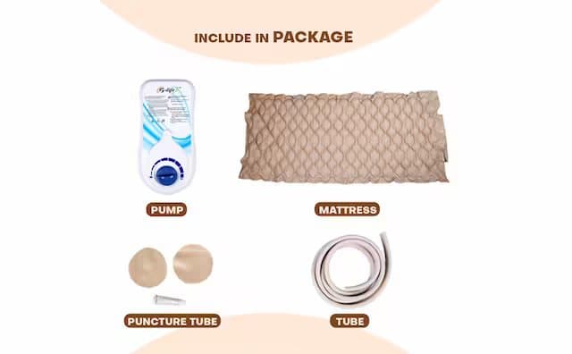 Anti Decubitus Air Bubble Mattress with Pump for Bedridden Patients Medical Grade EZ AIR 115C 5