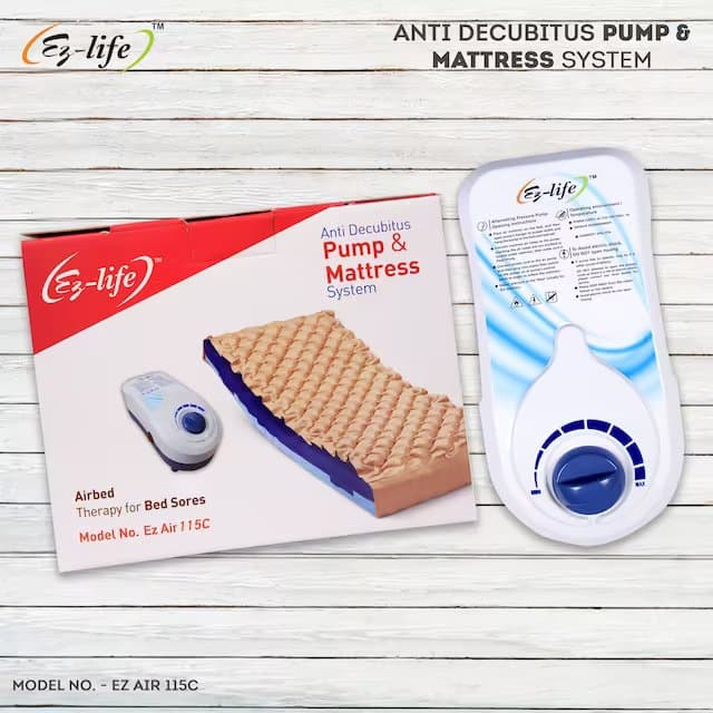 Anti Decubitus Air Bubble Mattress with Pump for Bedridden Patients Medical Grade EZ AIR 115C 9
