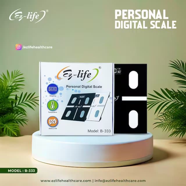 Personal Digital Scale with LCD Display - B333 5