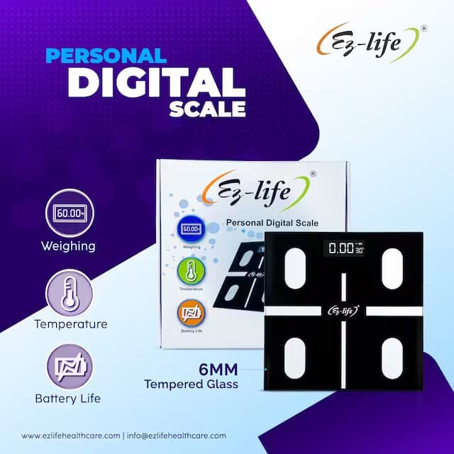 Personal Digital Scale with LCD Display - B333 7
