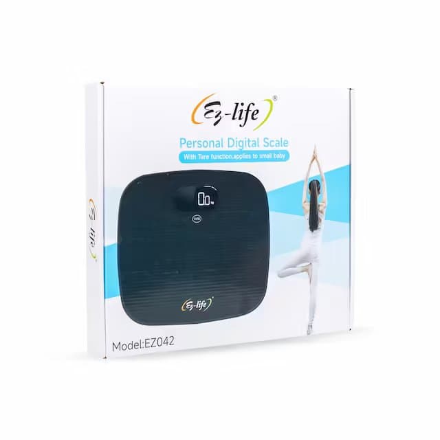 Personal Digital Scale 200 KG Full ABS Plastic With Tare Function - EZ042 8