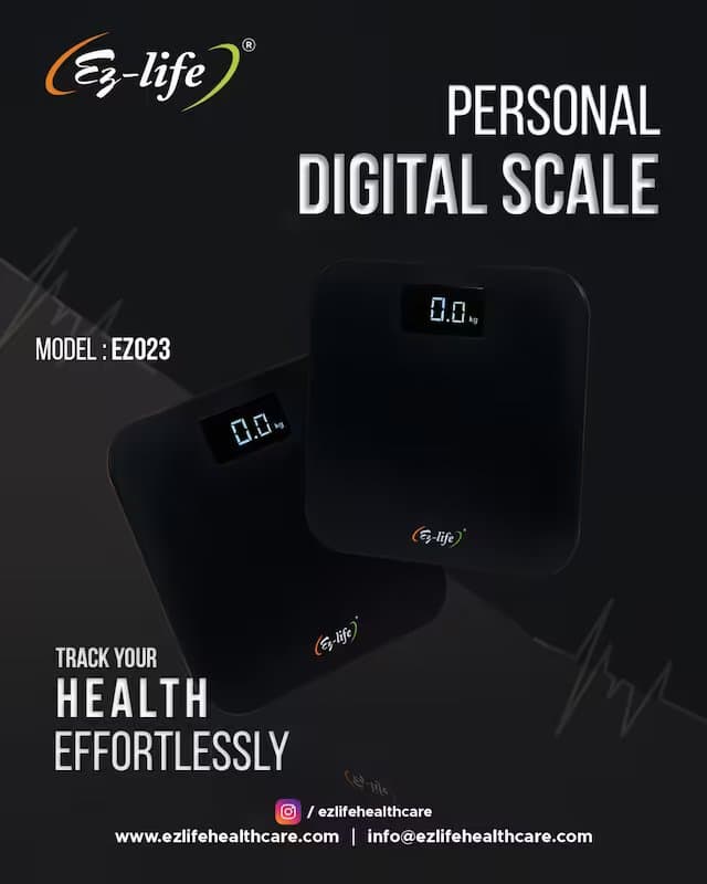 Personal Digital Scale 180kg Full Abs Plastic - EZ023 3