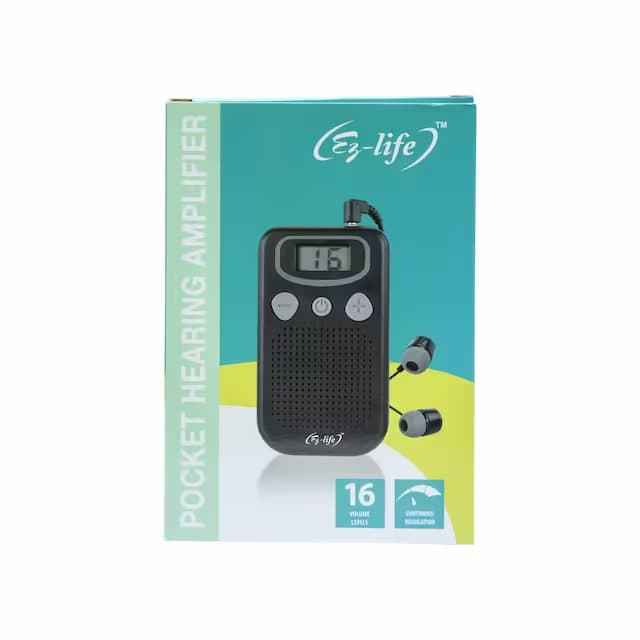 Pocket Hearing Amplifier with Digital Volume Control EZ A21 5
